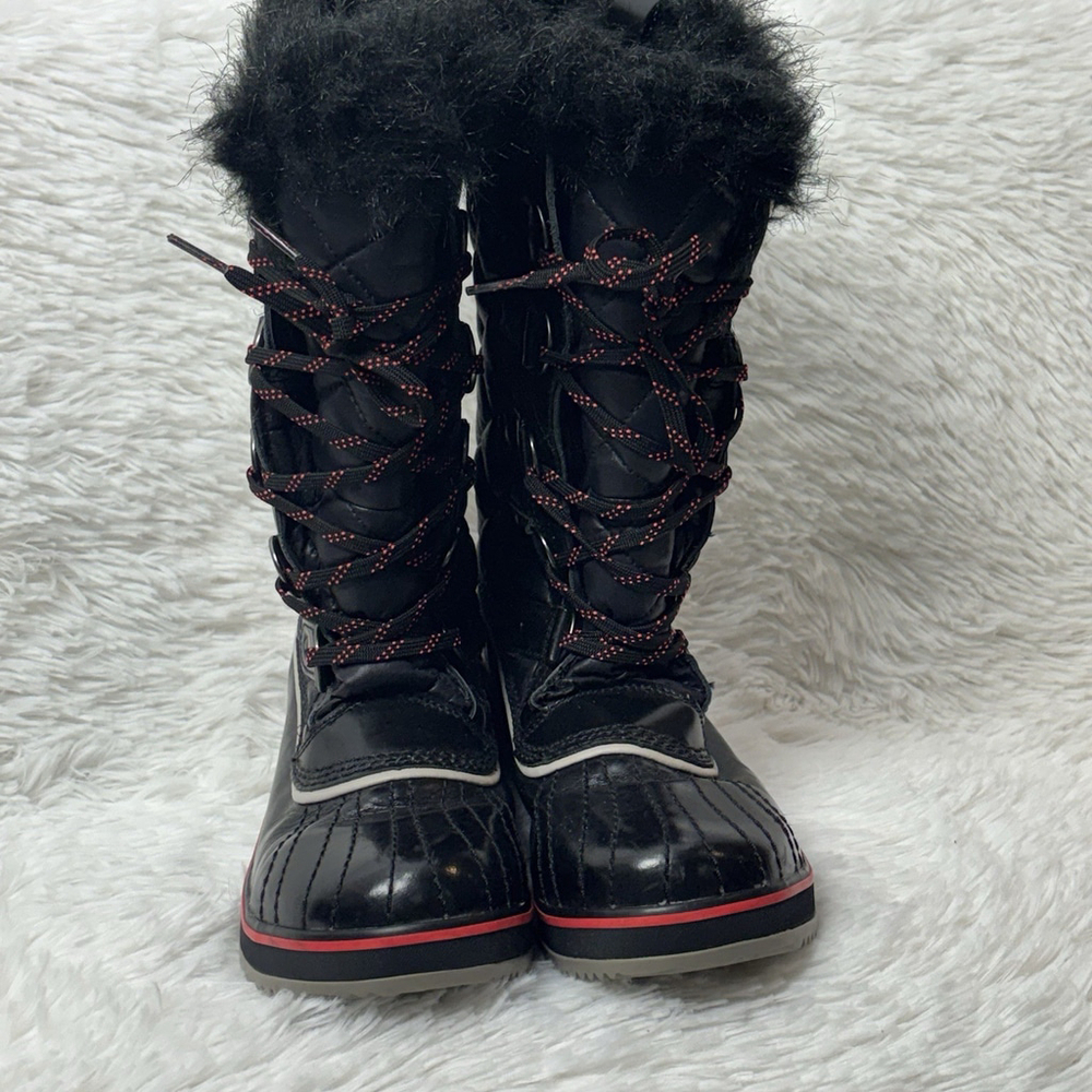 Sorel Joan of Arctic Waterproof Winter Boots Black Sz 9 - Picture 8 of 12